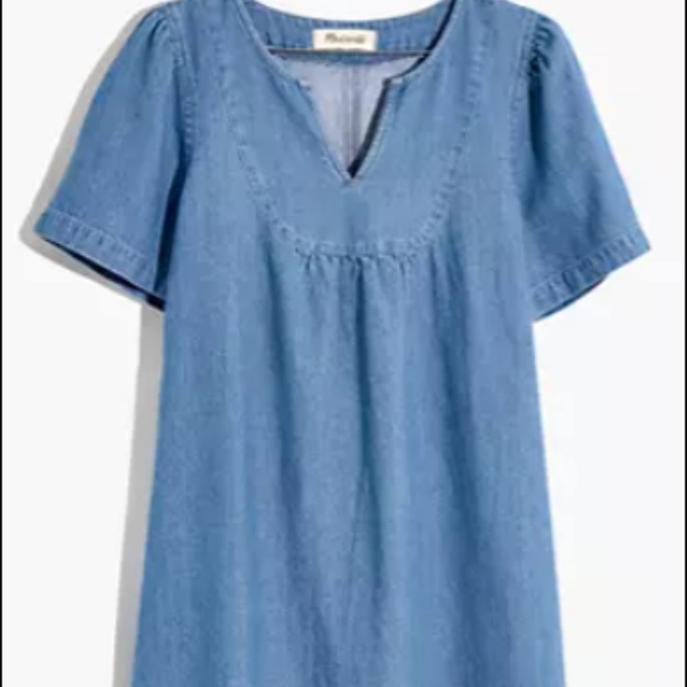 MADEWELL Dress Swing Denim  2X - Picture 3 of 11